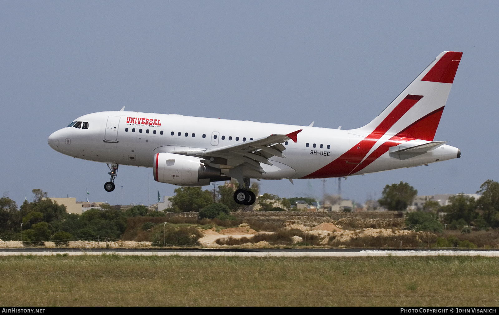 Aircraft Photo of 9H-UEC | Airbus ACJ318 (A318-112/CJ) | Universal Entertainment | AirHistory.net #465349