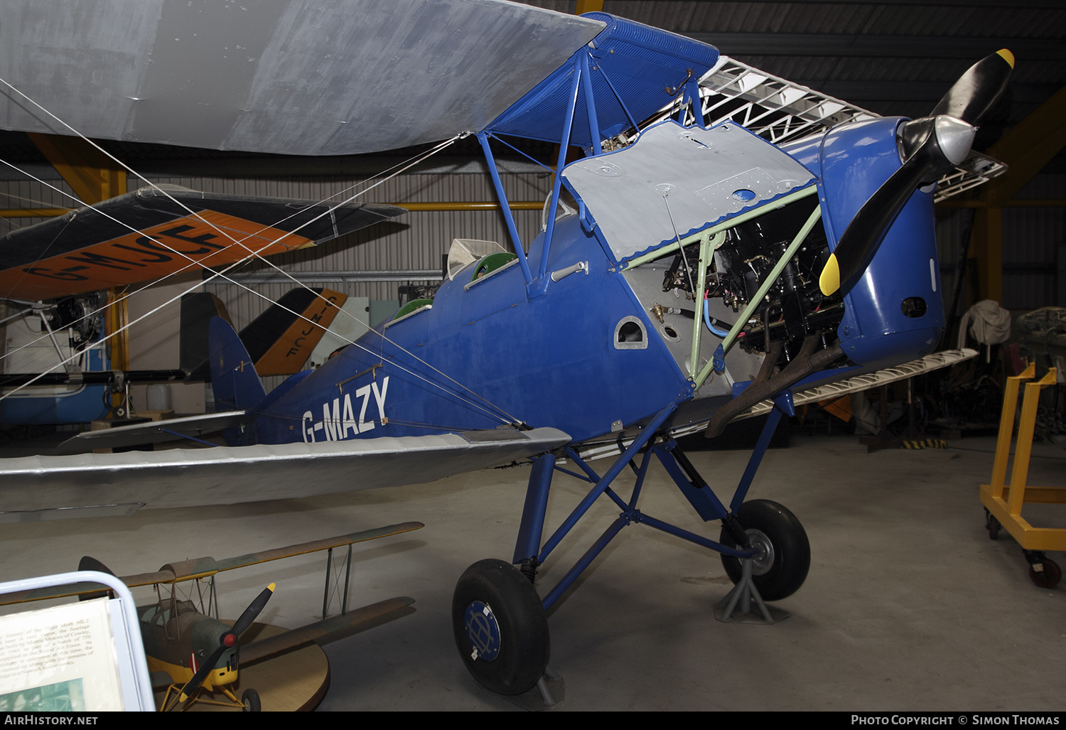 Aircraft Photo of G-MAZY | De Havilland D.H. 82A Tiger Moth II | AirHistory.net #465361