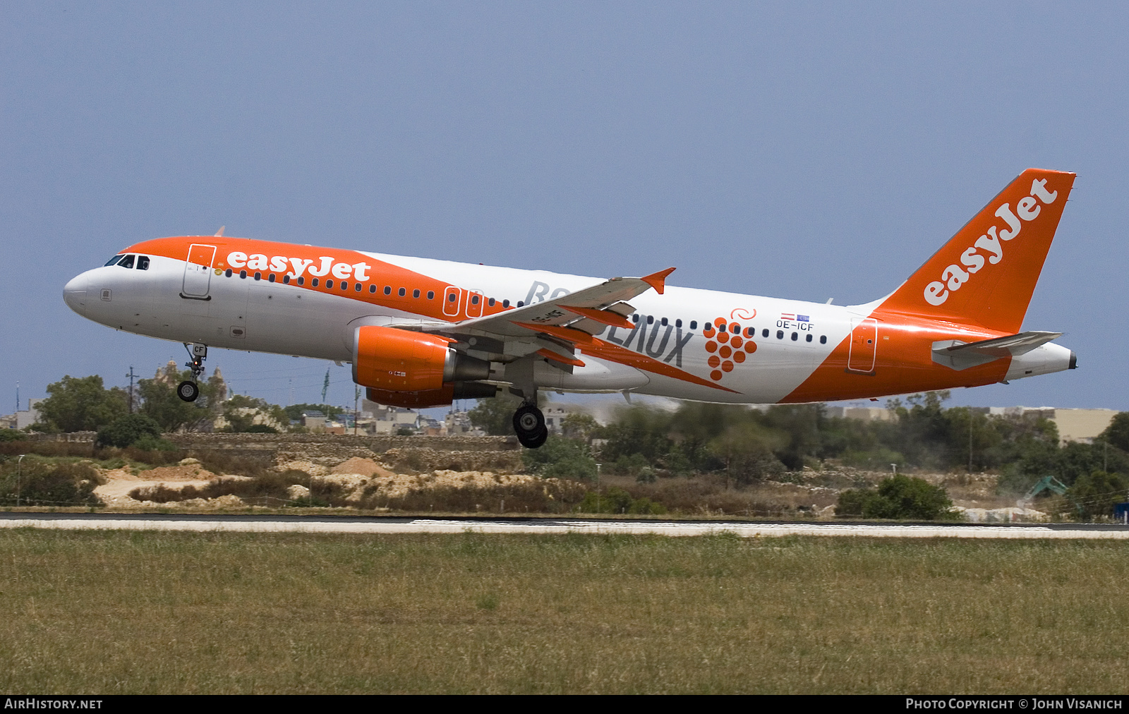 Aircraft Photo of OE-ICF | Airbus A320-214 | EasyJet | AirHistory.net #465395