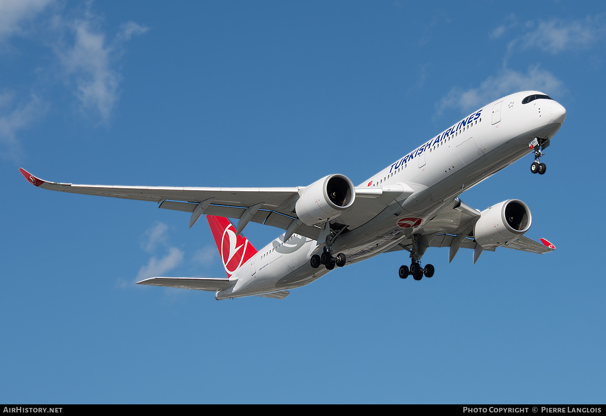 Aircraft Photo of TC-LGC | Airbus A350-941 | Turkish Airlines | AirHistory.net #465420