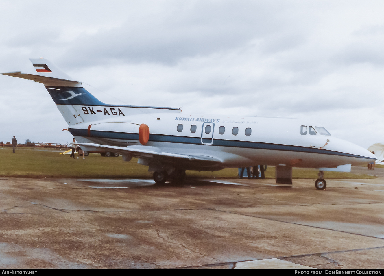 Aircraft Photo of 9K-AGA | British Aerospace HS-125-700B | Kuwait Airways | AirHistory.net #465430