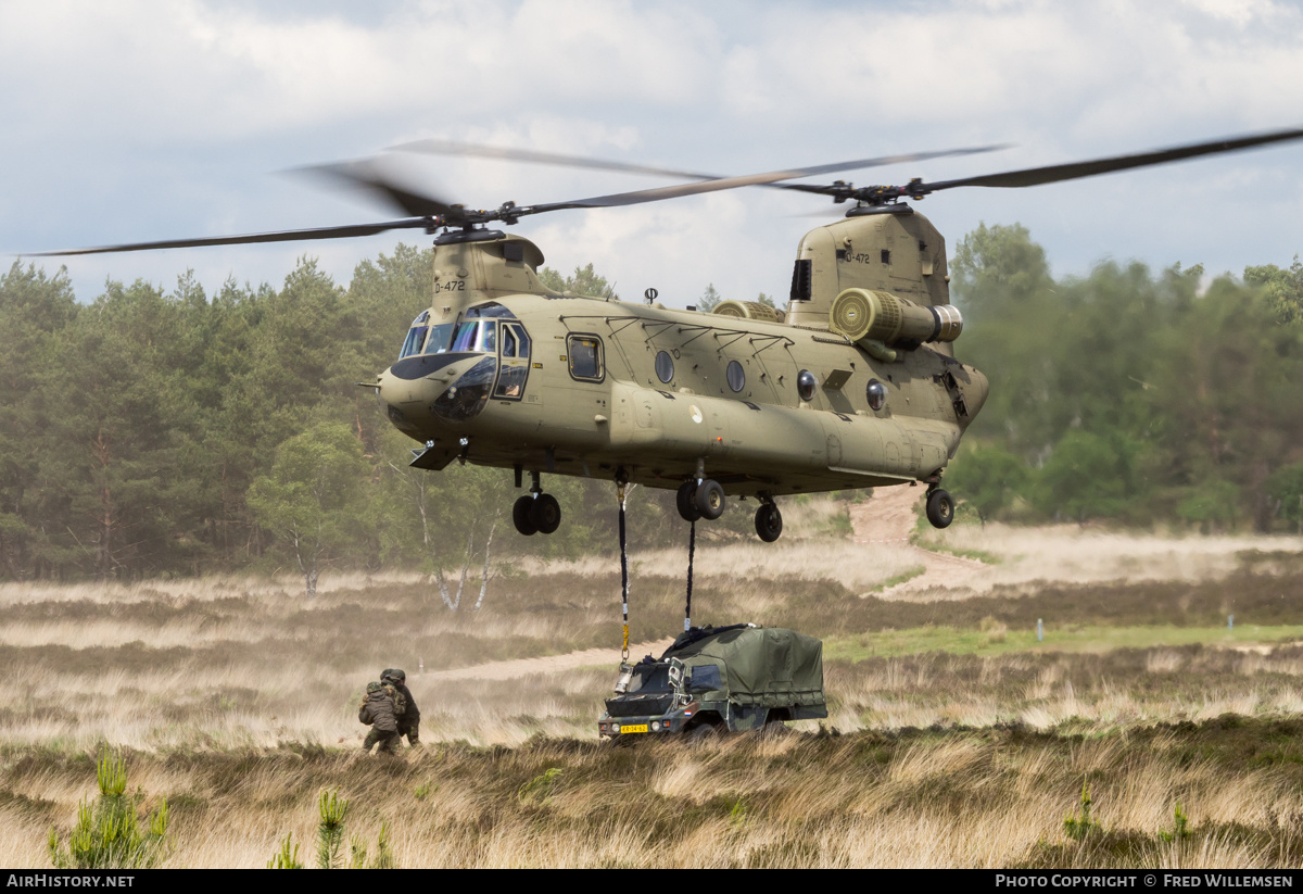 Aircraft Photo of D-472 | Boeing CH-47F Chinook (414) | Netherlands - Air Force | AirHistory.net #465436