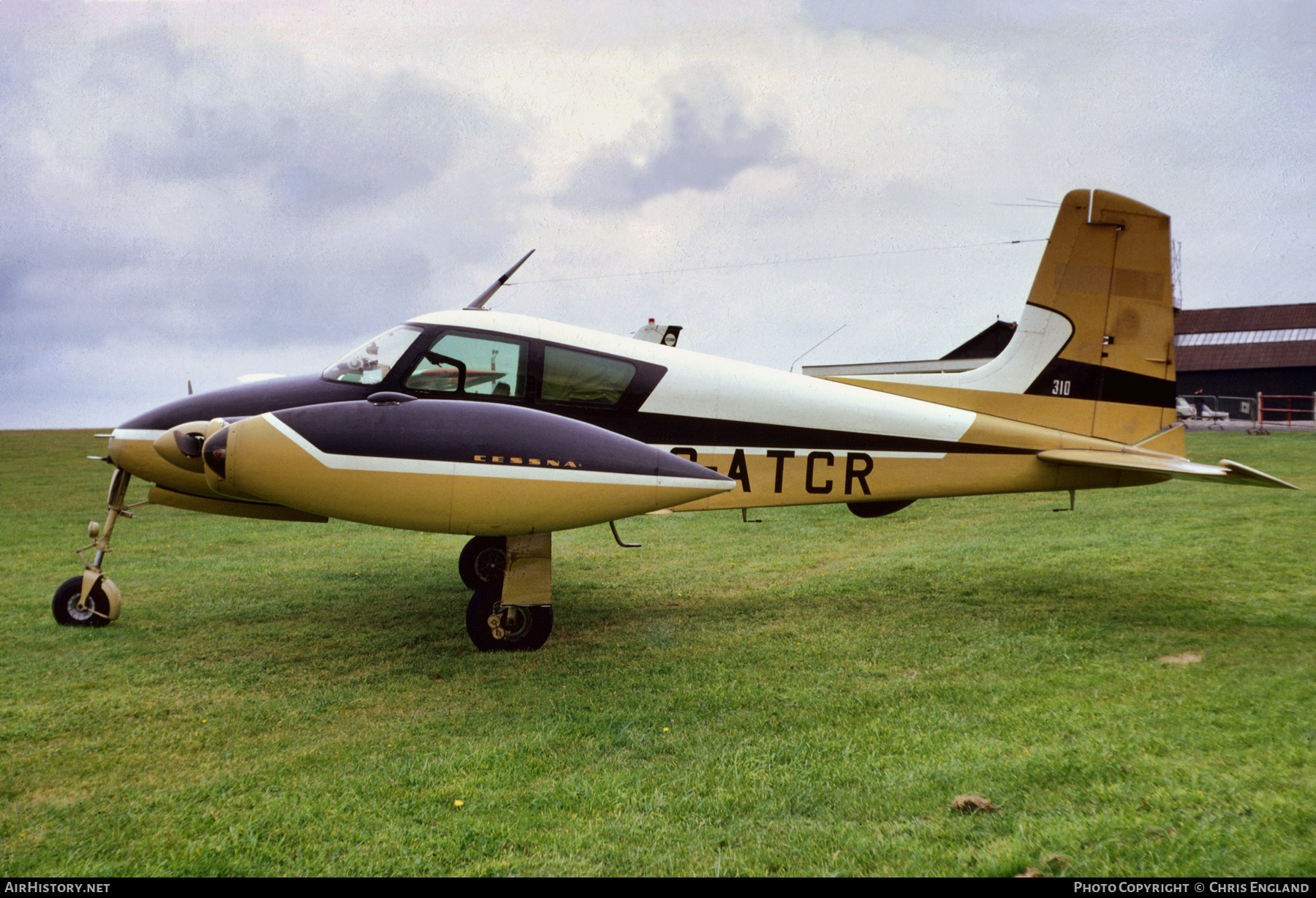 Aircraft Photo of G-ATCR | Cessna 310 | AirHistory.net #465440
