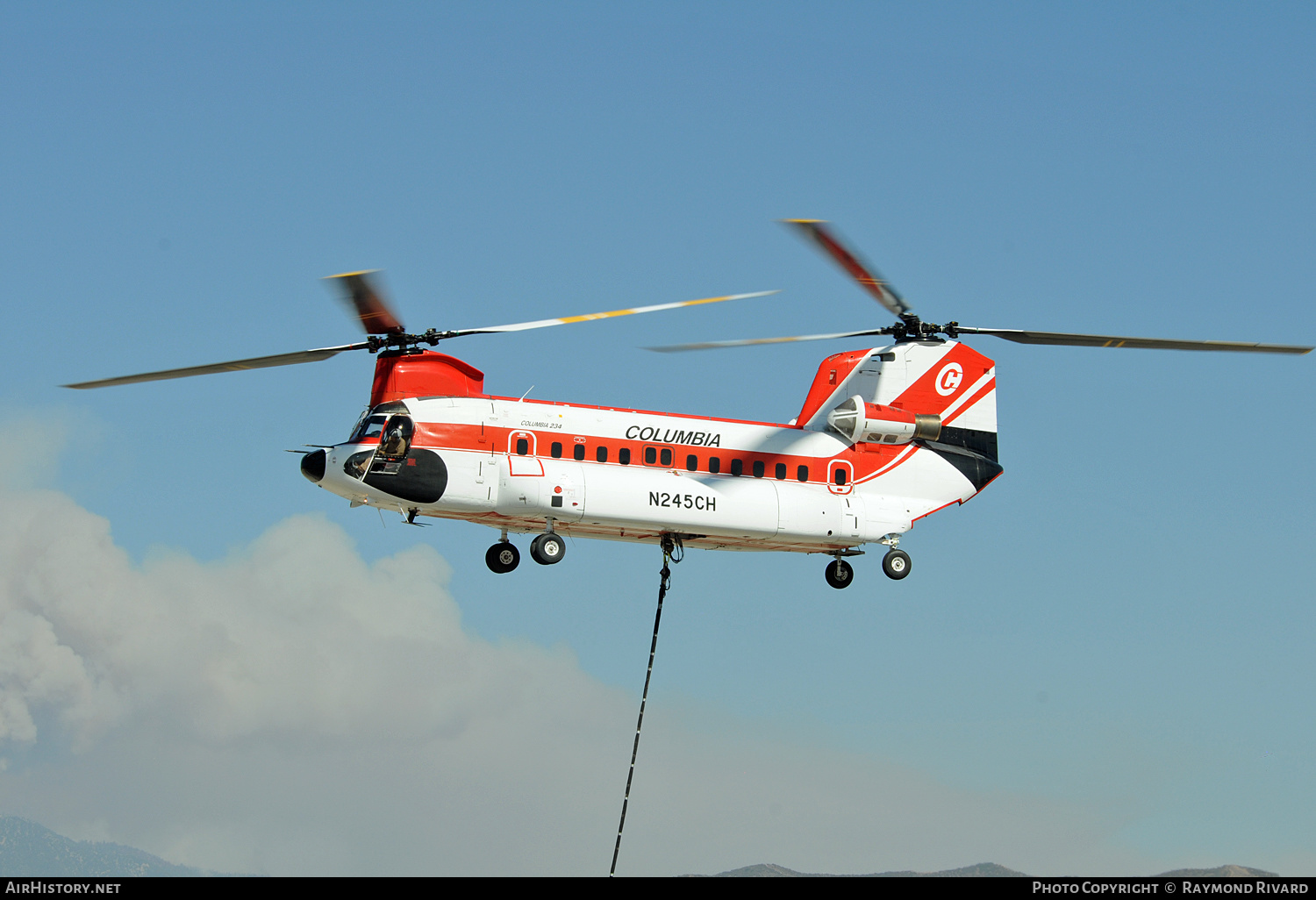 Aircraft Photo of N245CH | Boeing Vertol 234UT | Columbia Helicopters | AirHistory.net #465443