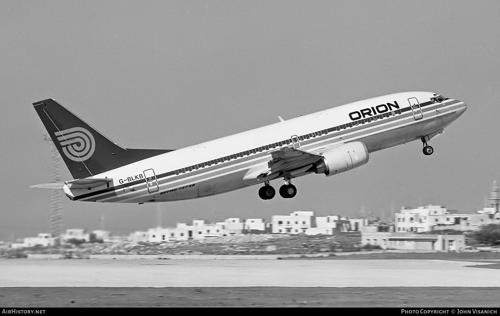 Aircraft Photo of G-BLKB | Boeing 737-3T5 | Orion Airways | AirHistory.net #465448