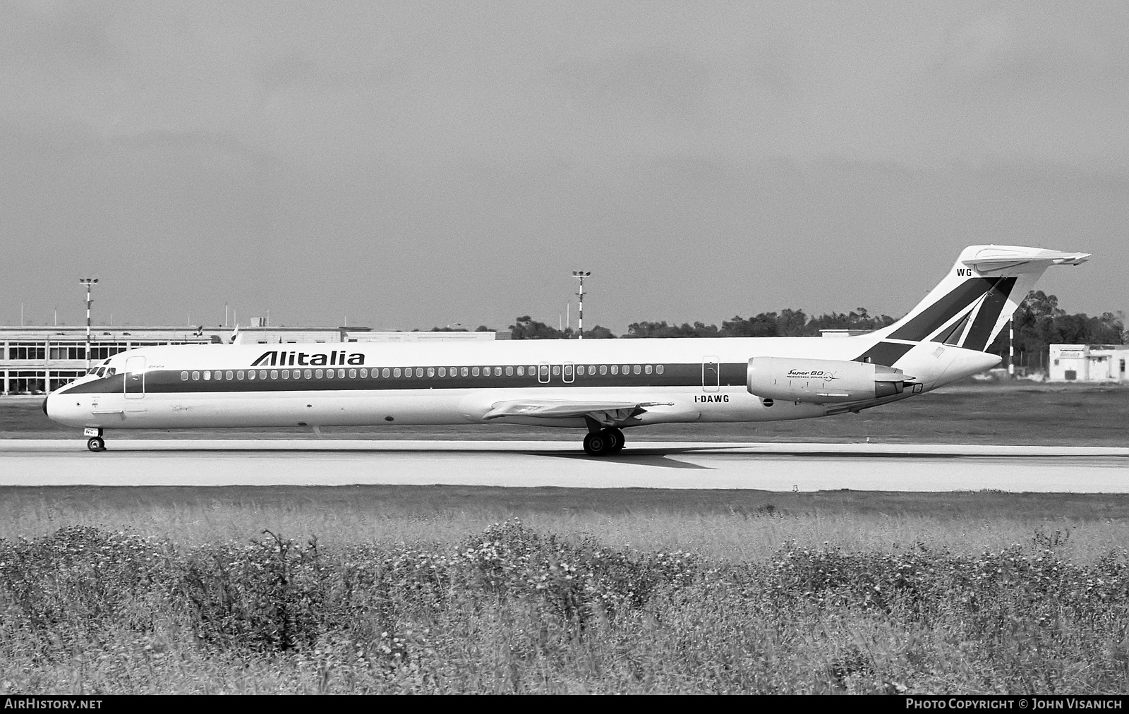 Aircraft Photo of I-DAWG | McDonnell Douglas MD-82 (DC-9-82) | Alitalia | AirHistory.net #465466
