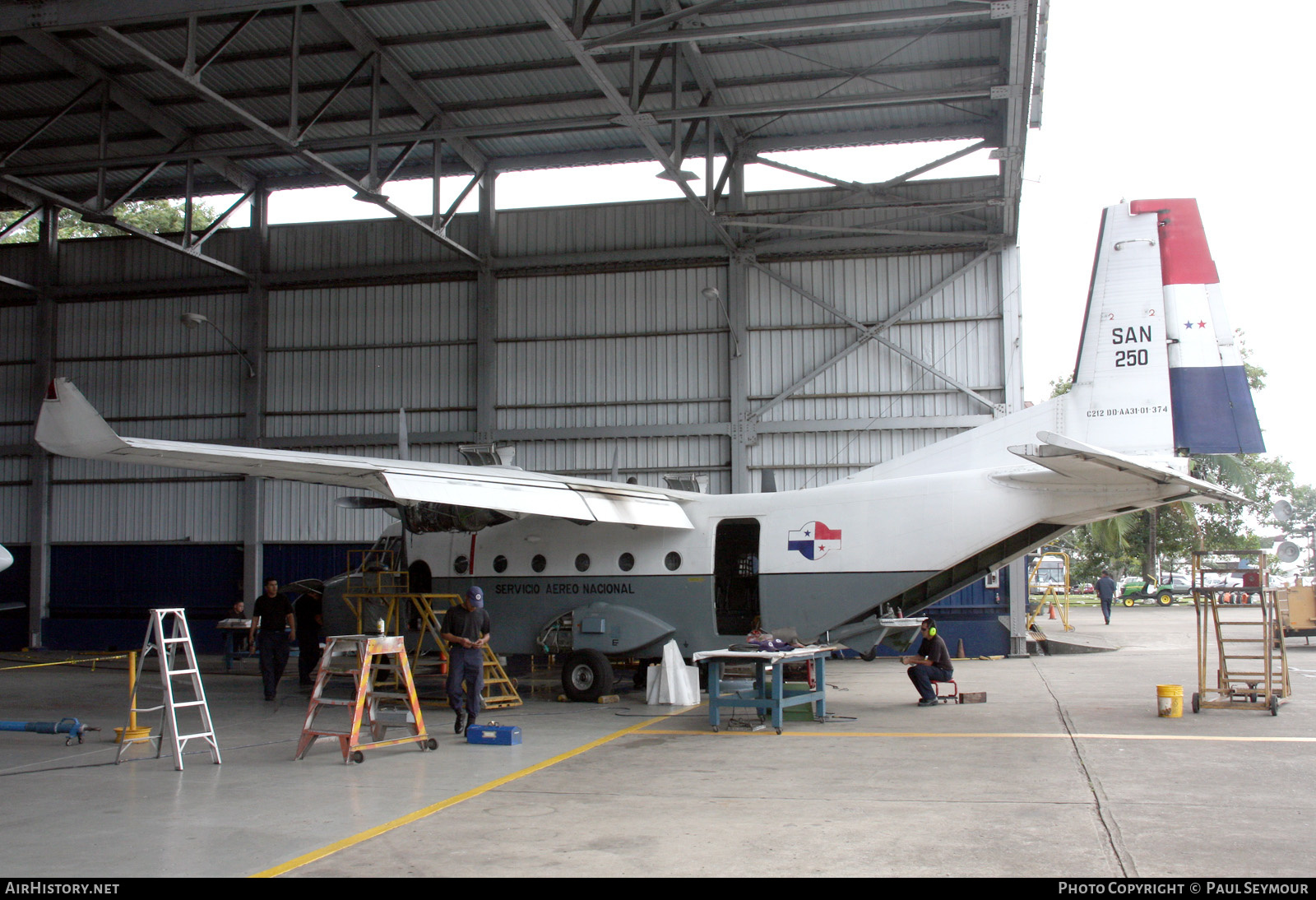 Aircraft Photo of SAN250 | CASA C-212-300 Aviocar | Panama - Air Force | AirHistory.net #465477
