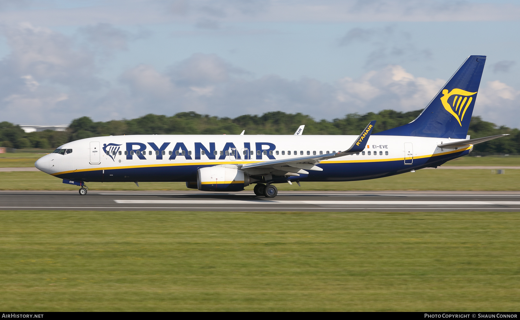 Aircraft Photo of EI-EVE | Boeing 737-8AS | Ryanair | AirHistory.net #465490