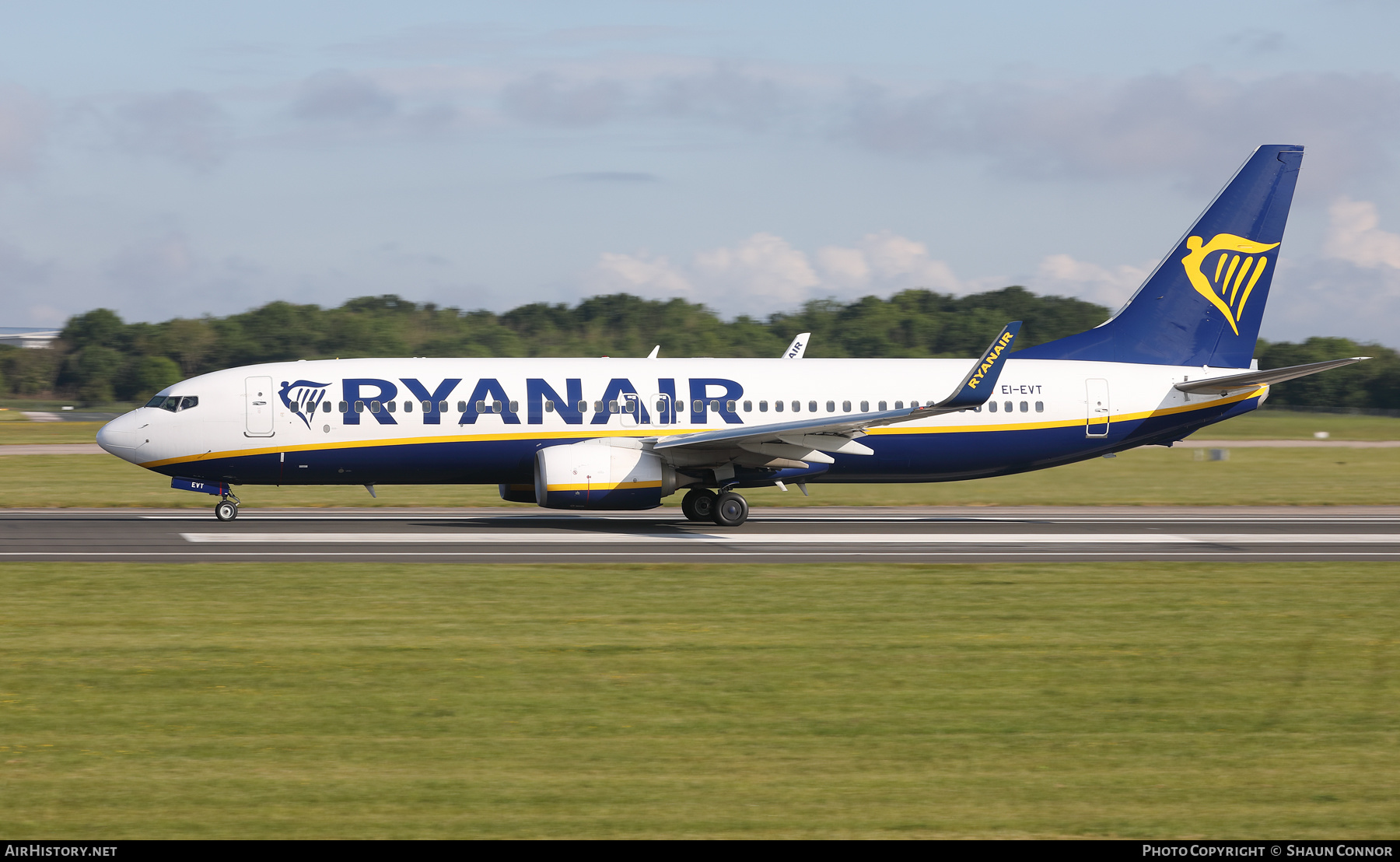 Aircraft Photo of EI-EVT | Boeing 737-8AS | Ryanair | AirHistory.net #465495