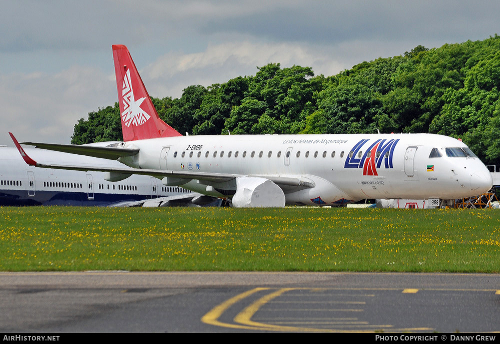 Aircraft Photo of 2-EMBB | Embraer 190AR (ERJ-190-100IGW) | LAM - Linhas Aéreas de Moçambique | AirHistory.net #465505