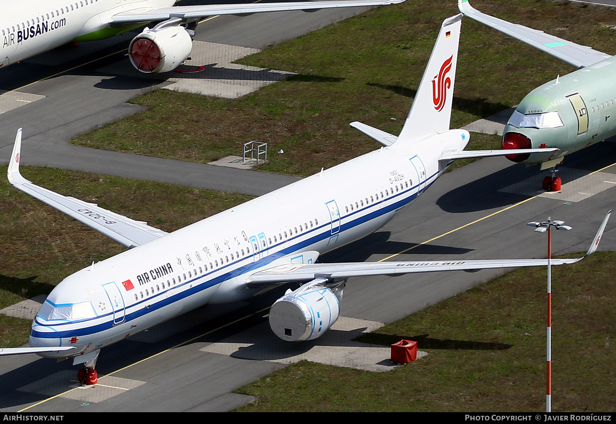 Aircraft Photo of D-AVZH / B-32A2 | Airbus A321-251NX | Air China | AirHistory.net #465530