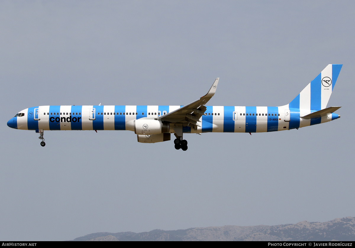 Aircraft Photo of D-ABOI | Boeing 757-330 | Condor Flugdienst | AirHistory.net #465538