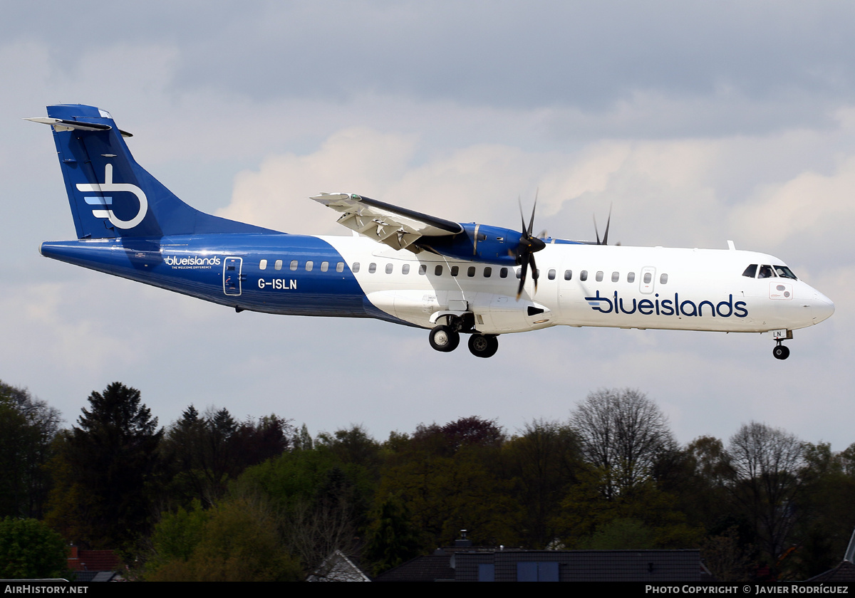 Aircraft Photo of G-ISLN | ATR ATR-72-500 (ATR-72-212A) | Blue Islands | AirHistory.net #465546