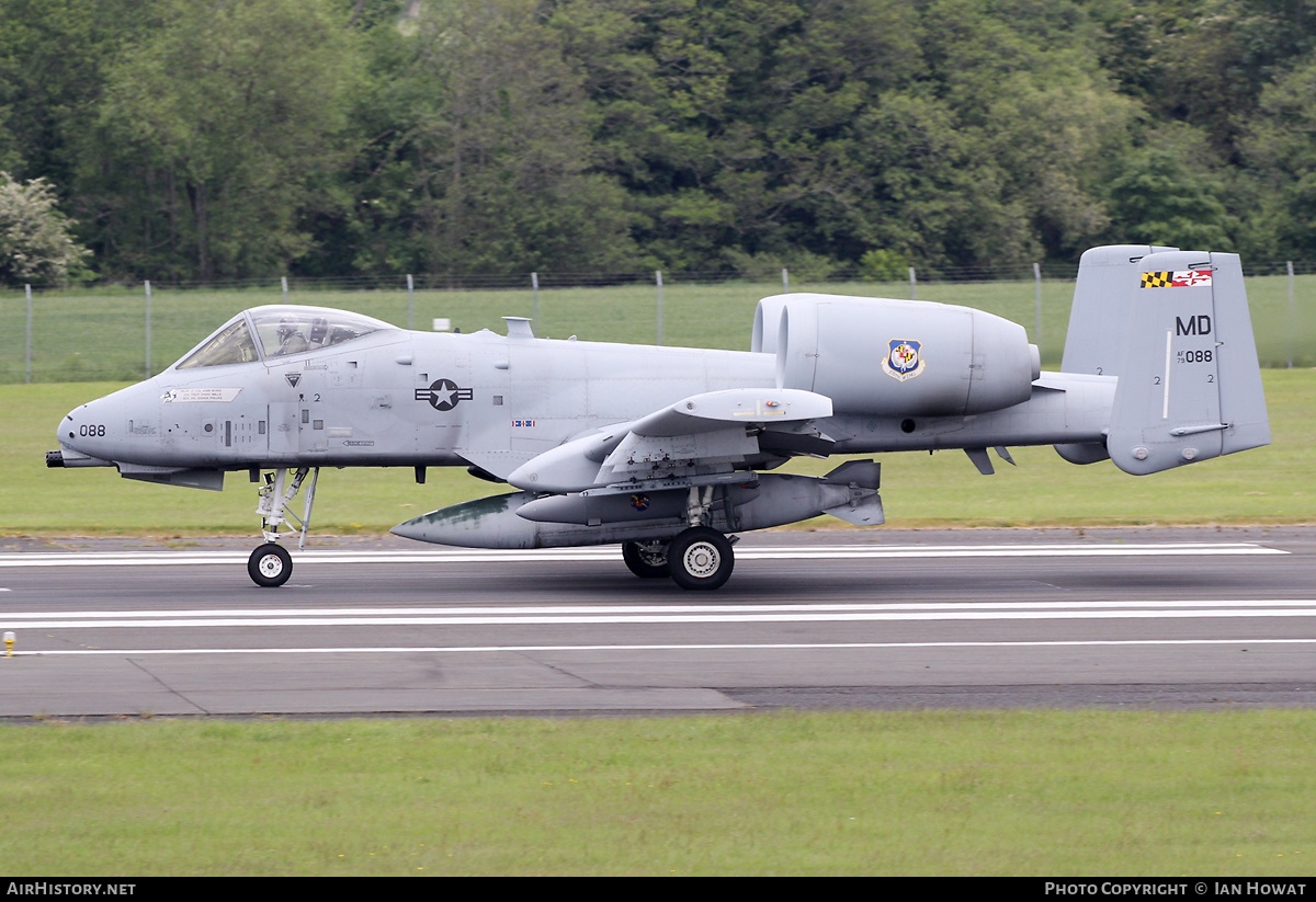 Aircraft Photo of 79-0088 / AF79-088 | Fairchild A-10C Thunderbolt II | USA - Air Force | AirHistory.net #465549