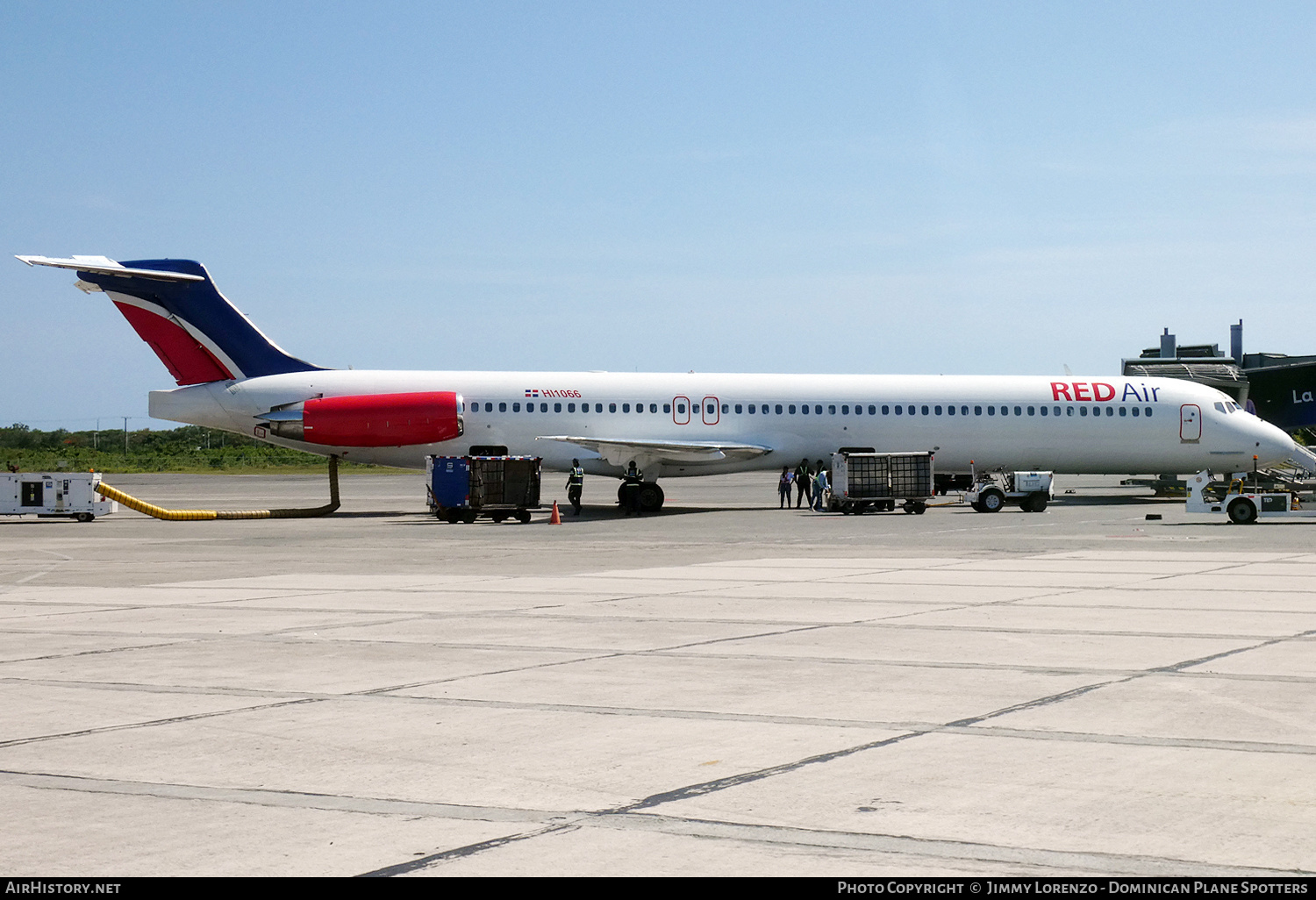 Aircraft Photo of HI1066 | McDonnell Douglas MD-82 (DC-9-82) | Red Air | AirHistory.net #465552