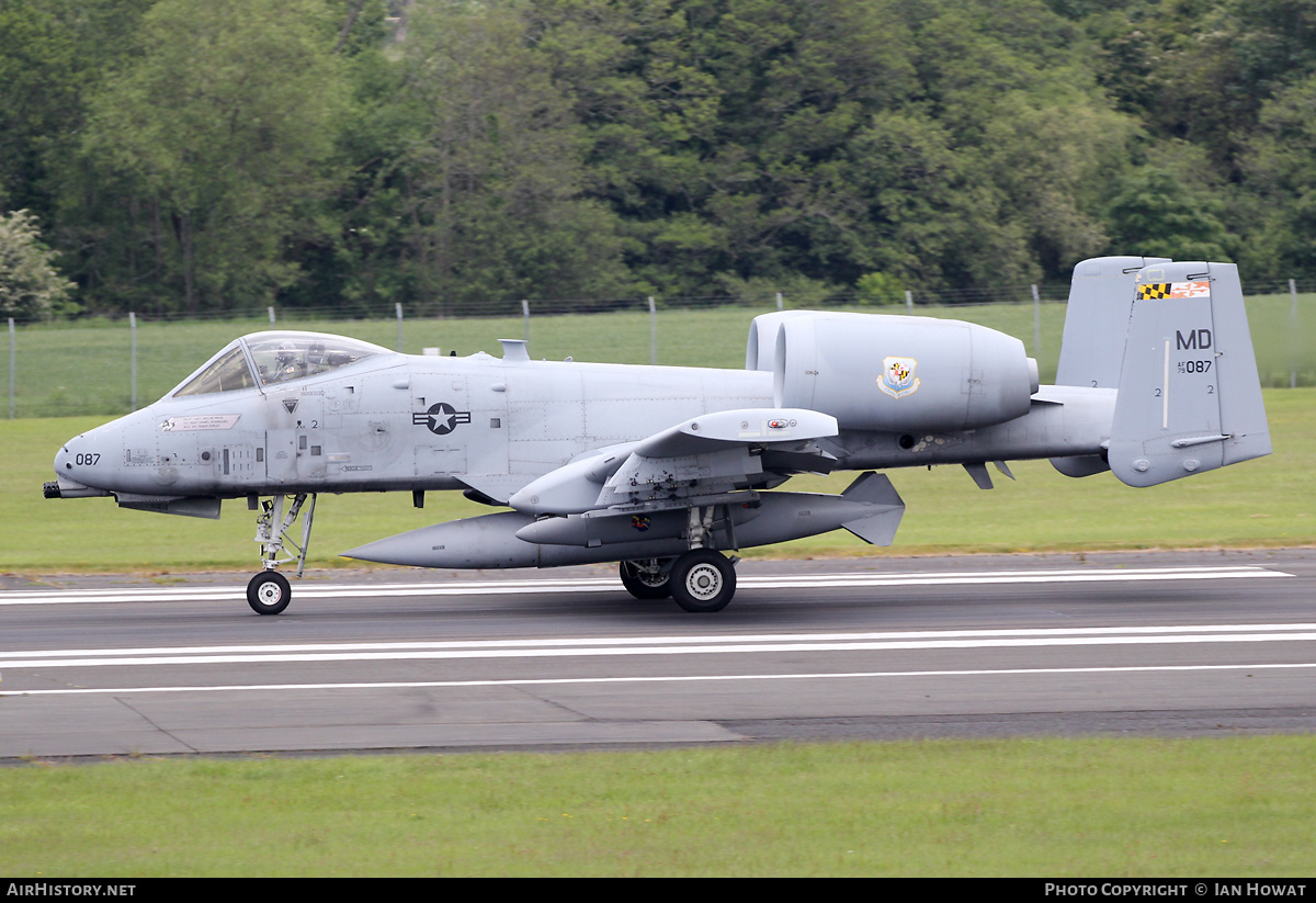 Aircraft Photo of 79-0087 / AF79-087 | Fairchild A-10C Thunderbolt II | USA - Air Force | AirHistory.net #465556