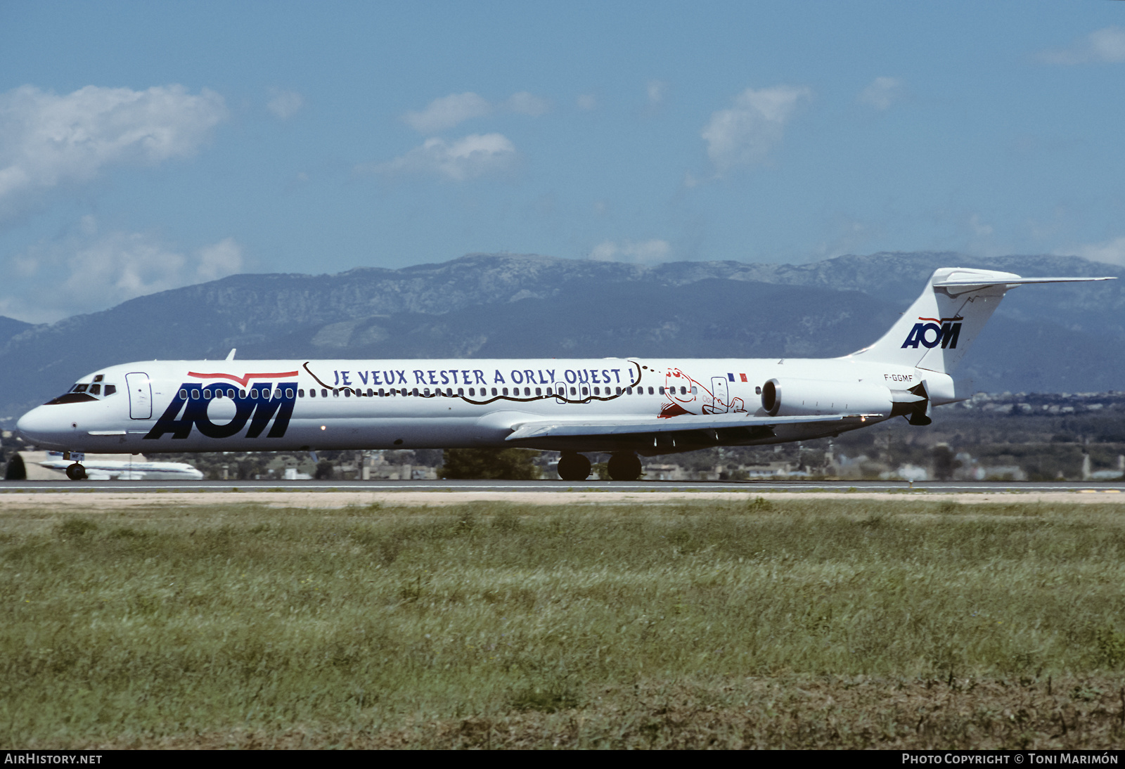 Aircraft Photo of F-GGMF | McDonnell Douglas MD-83 (DC-9-83) | AOM French Airlines | AirHistory.net #465561