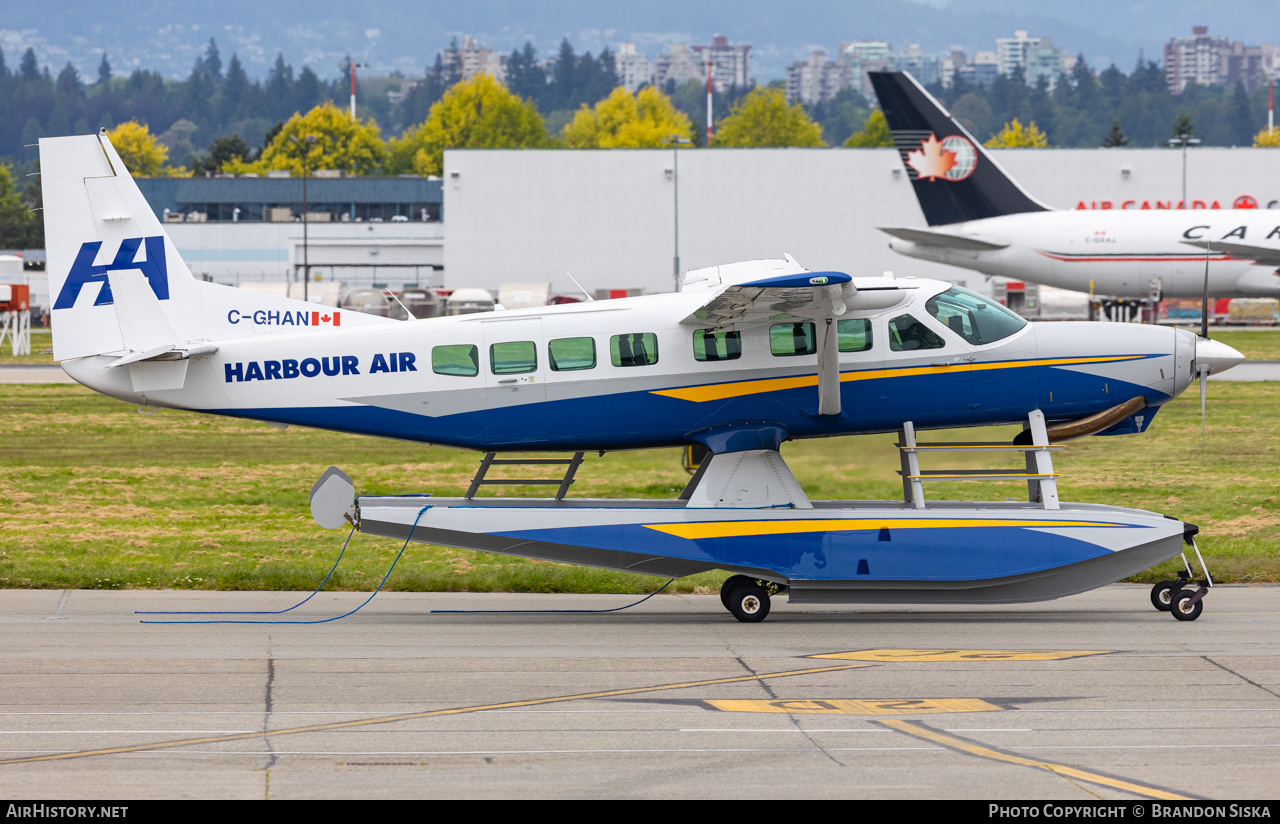 Aircraft Photo of C-GHAN | Cessna 208B Grand Caravan EX | Harbour Air | AirHistory.net #465578