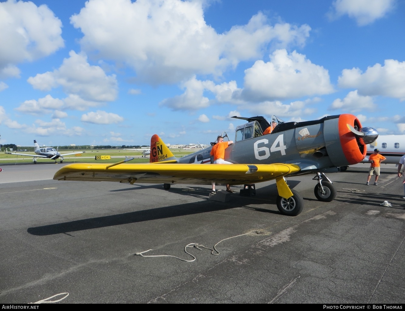 Aircraft Photo of N554Q / 88-15864 | North American AT-6D Harvard III | USA - Navy | AirHistory.net #465588