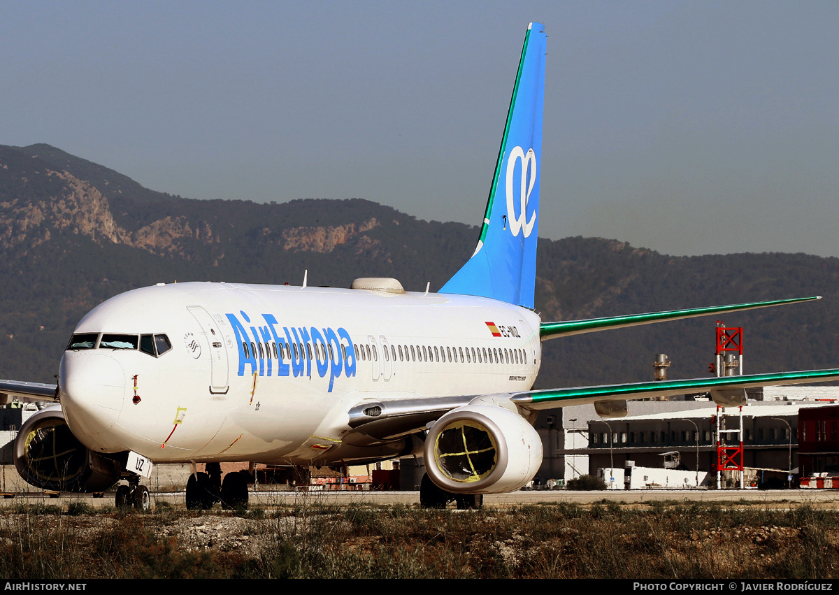 Aircraft Photo of EC-MUZ | Boeing 737-800 | Air Europa | AirHistory.net #465603