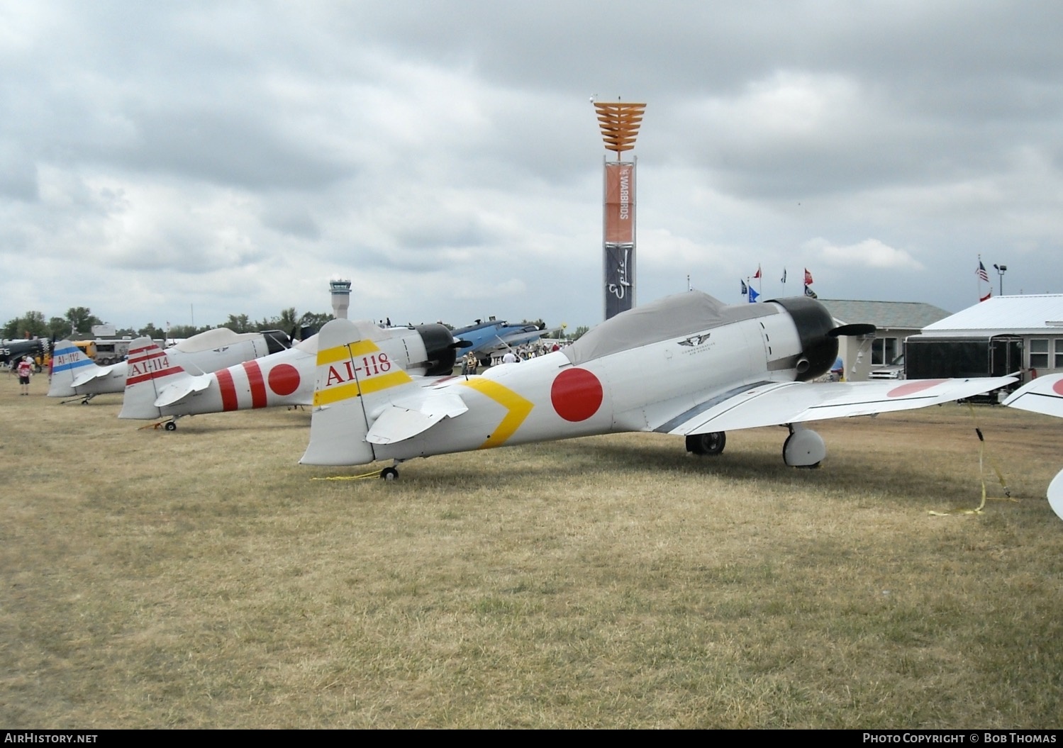 Aircraft Photo of N9820C | North American SNJ-6 Texan | Commemorative Air Force | Japan - Navy | AirHistory.net #465604