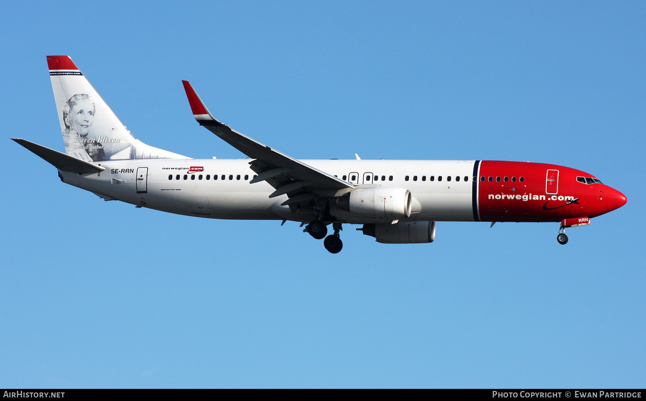 Aircraft Photo of SE-RRN | Boeing 737-8JP | Norwegian | AirHistory.net #465608