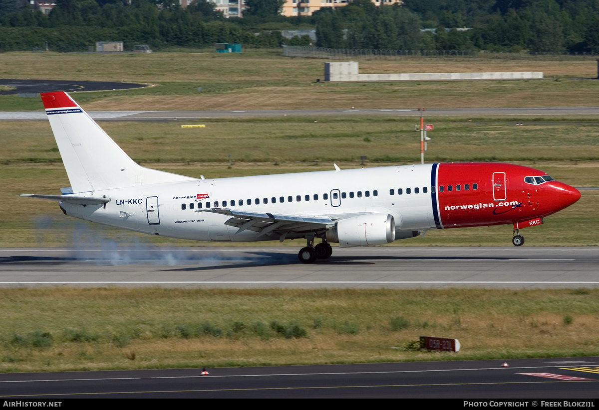 Aircraft Photo of LN-KKC | Boeing 737-3Y5 | Norwegian | AirHistory.net #465638