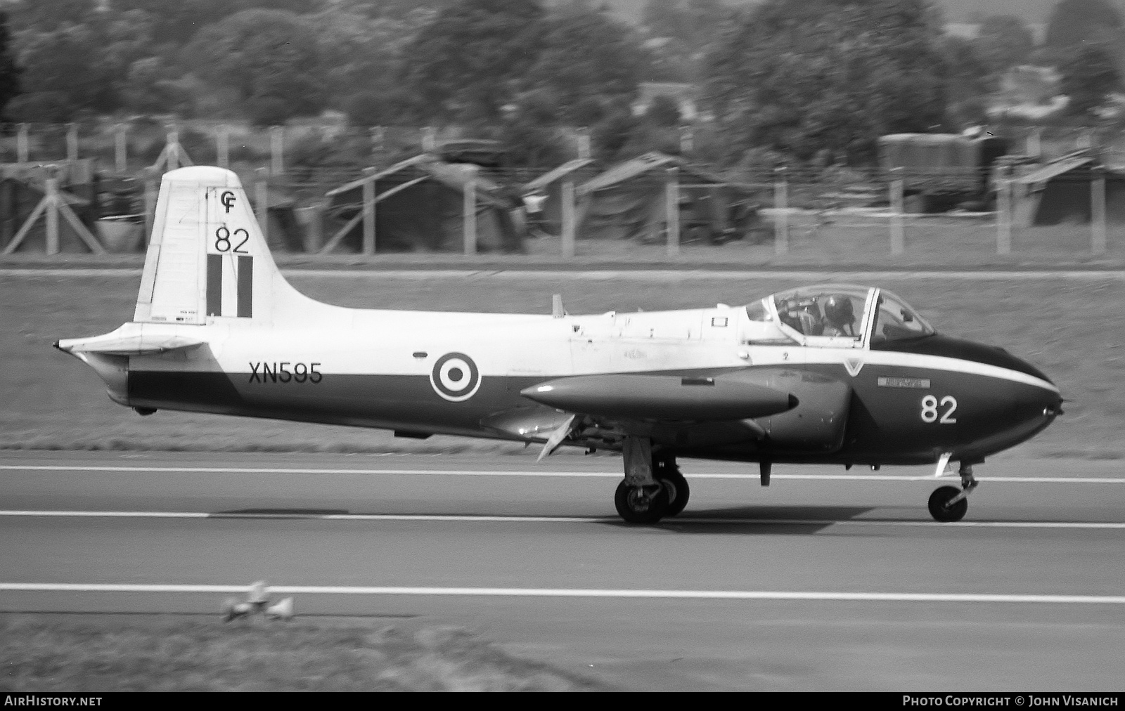 Aircraft Photo of XN595 | Hunting P.84 Jet Provost T3A | UK - Air Force | AirHistory.net #465666