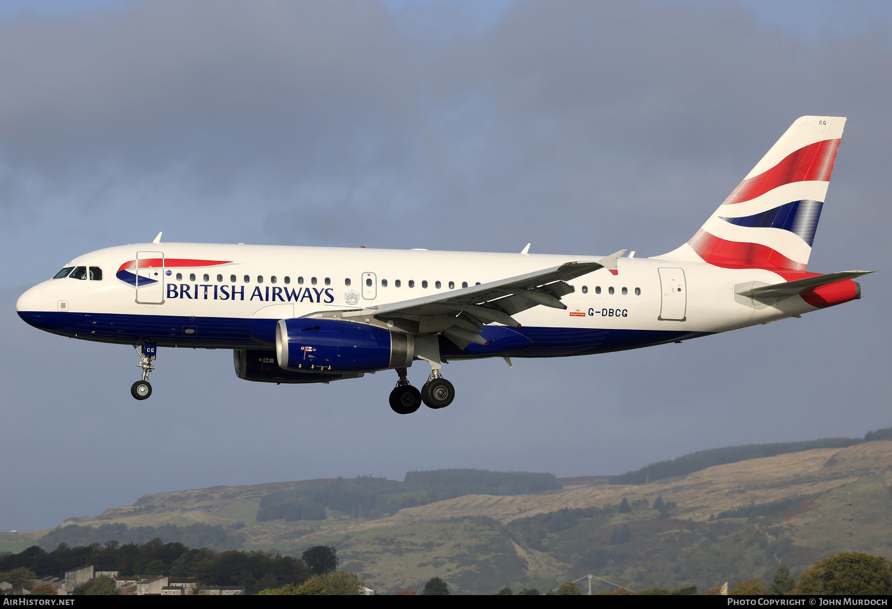 Aircraft Photo of G-DBCG | Airbus A319-131 | British Airways | AirHistory.net #465700