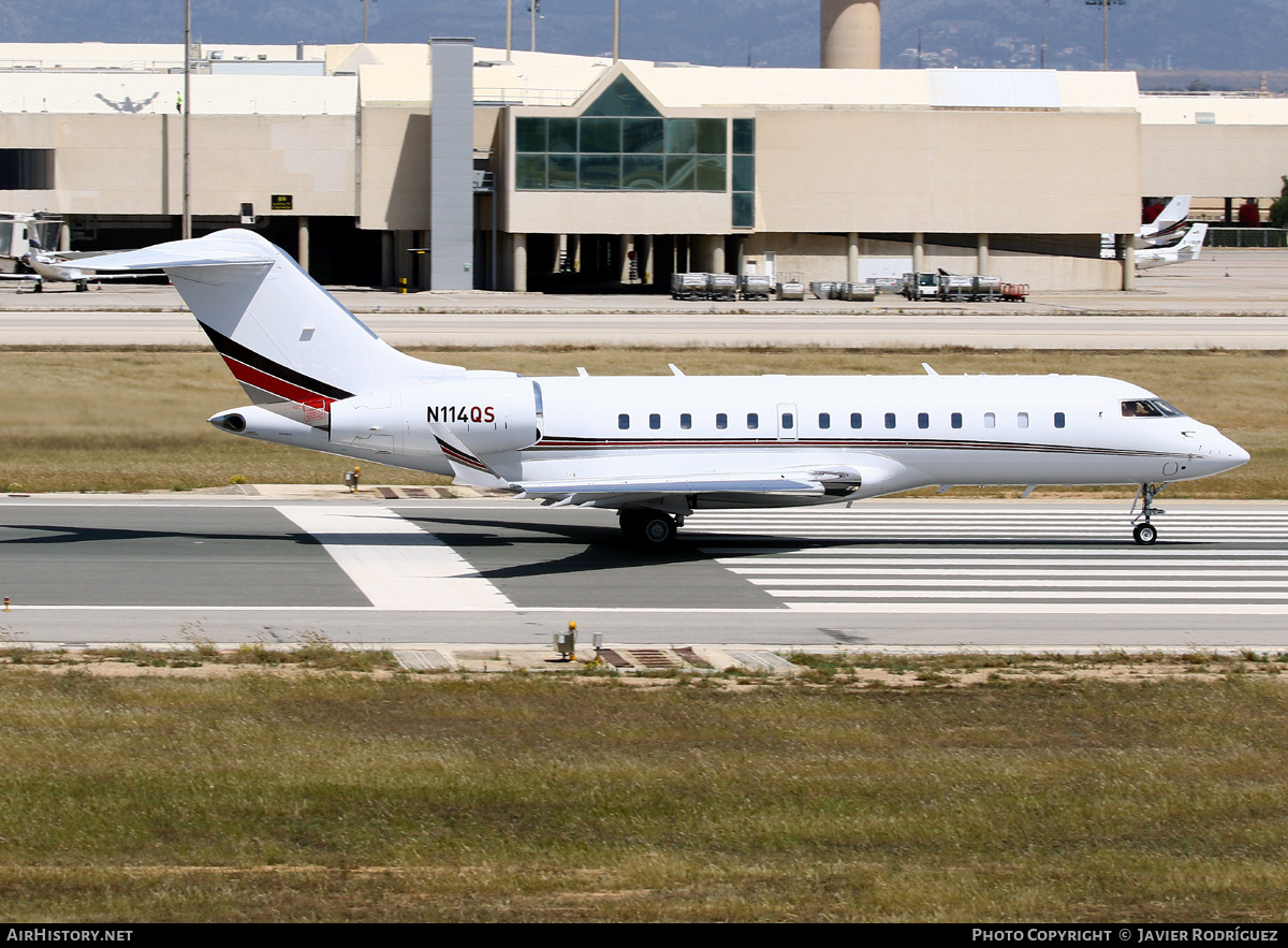 Aircraft Photo of N114QS | Bombardier Global 5000 (BD-700-1A11) | AirHistory.net #465722