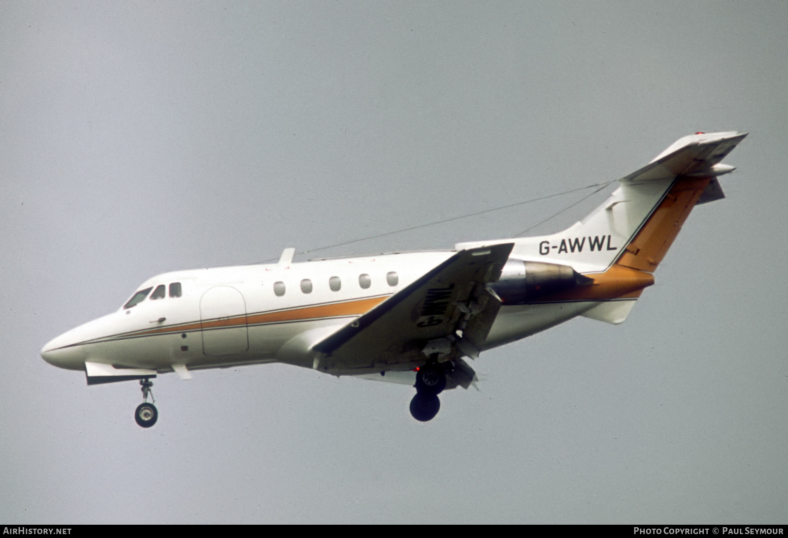 Aircraft Photo of G-AWWL | Hawker Siddeley HS-125-3B/RA | AirHistory.net #465772