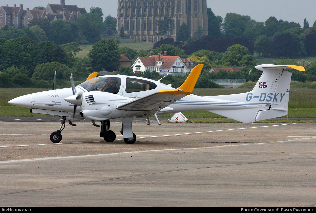 Aircraft Photo of G-DSKY | Diamond DA42 Twin Star | AirHistory.net #465782