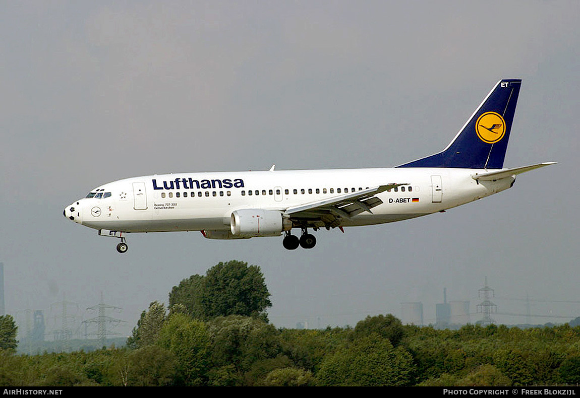 Aircraft Photo of D-ABET | Boeing 737-330 | Lufthansa | AirHistory.net #465816