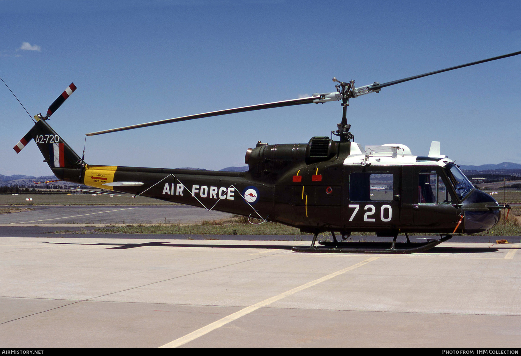 Aircraft Photo of A2-720 | Bell UH-1H Iroquois | Australia - Air Force | AirHistory.net #465817