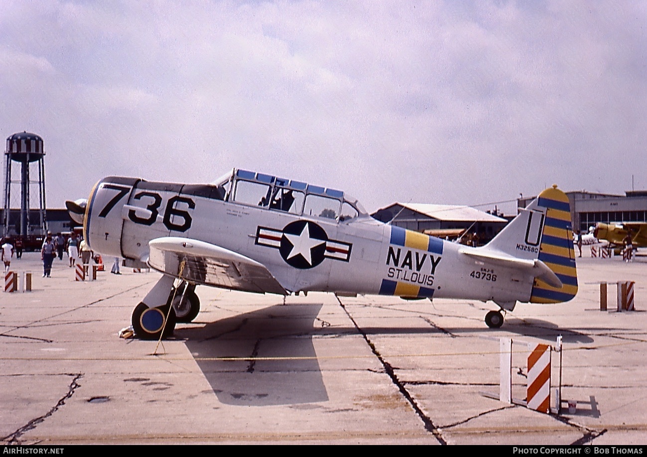 Aircraft Photo of N3259G / 43736 | North American SNJ-5 Texan | USA - Navy | AirHistory.net #465822