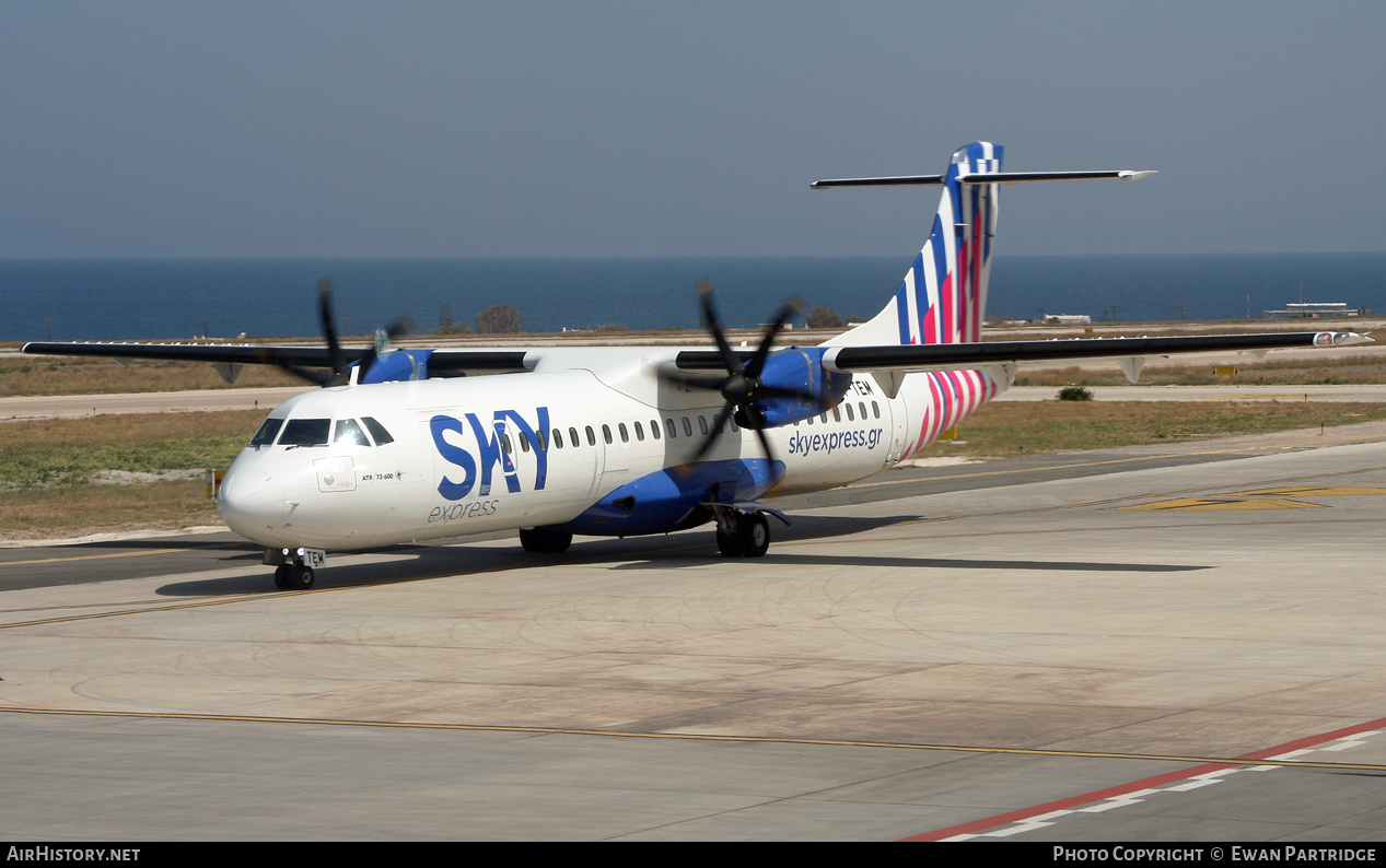Aircraft Photo of SX-TEM | ATR ATR-72-600 (ATR-72-212A) | Sky Express | AirHistory.net #465829