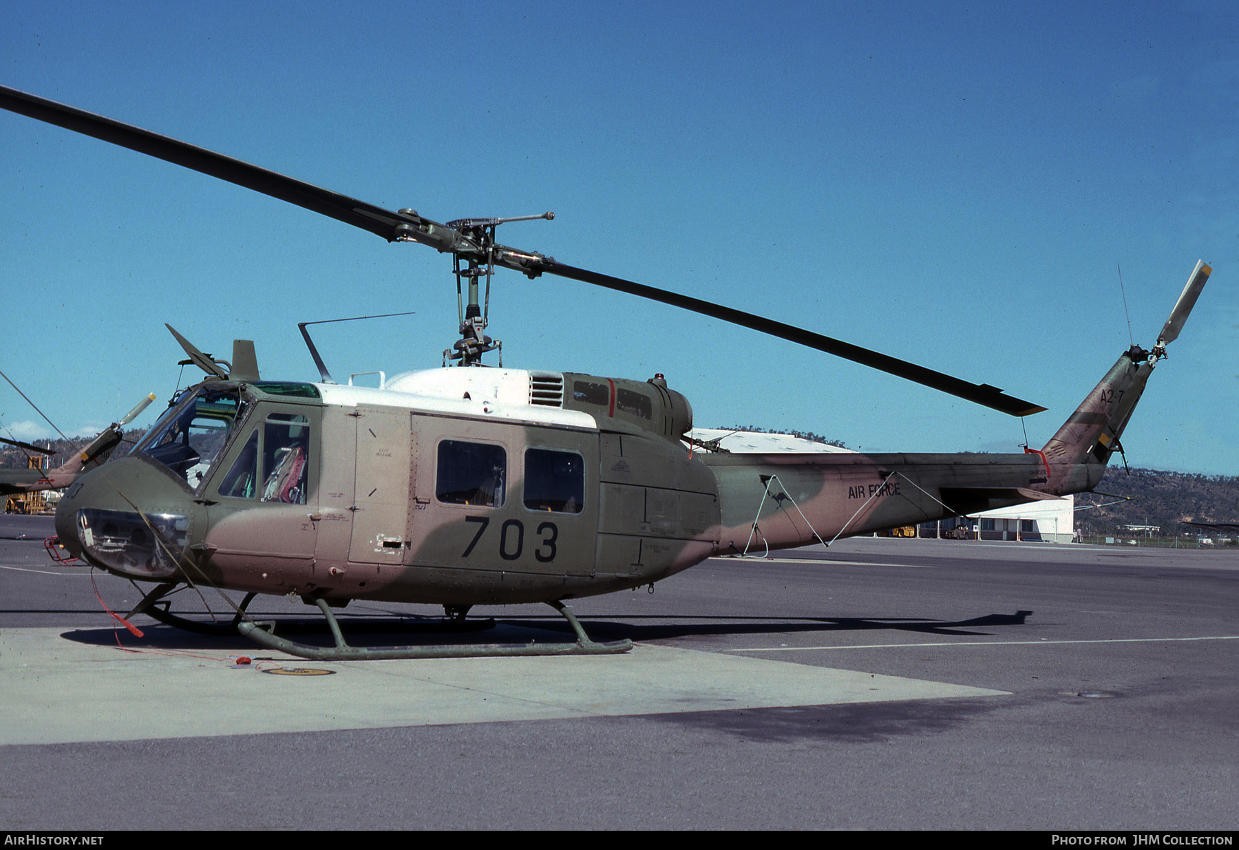 Aircraft Photo of A2-703 | Bell UH-1H Iroquois | Australia - Air Force | AirHistory.net #465837