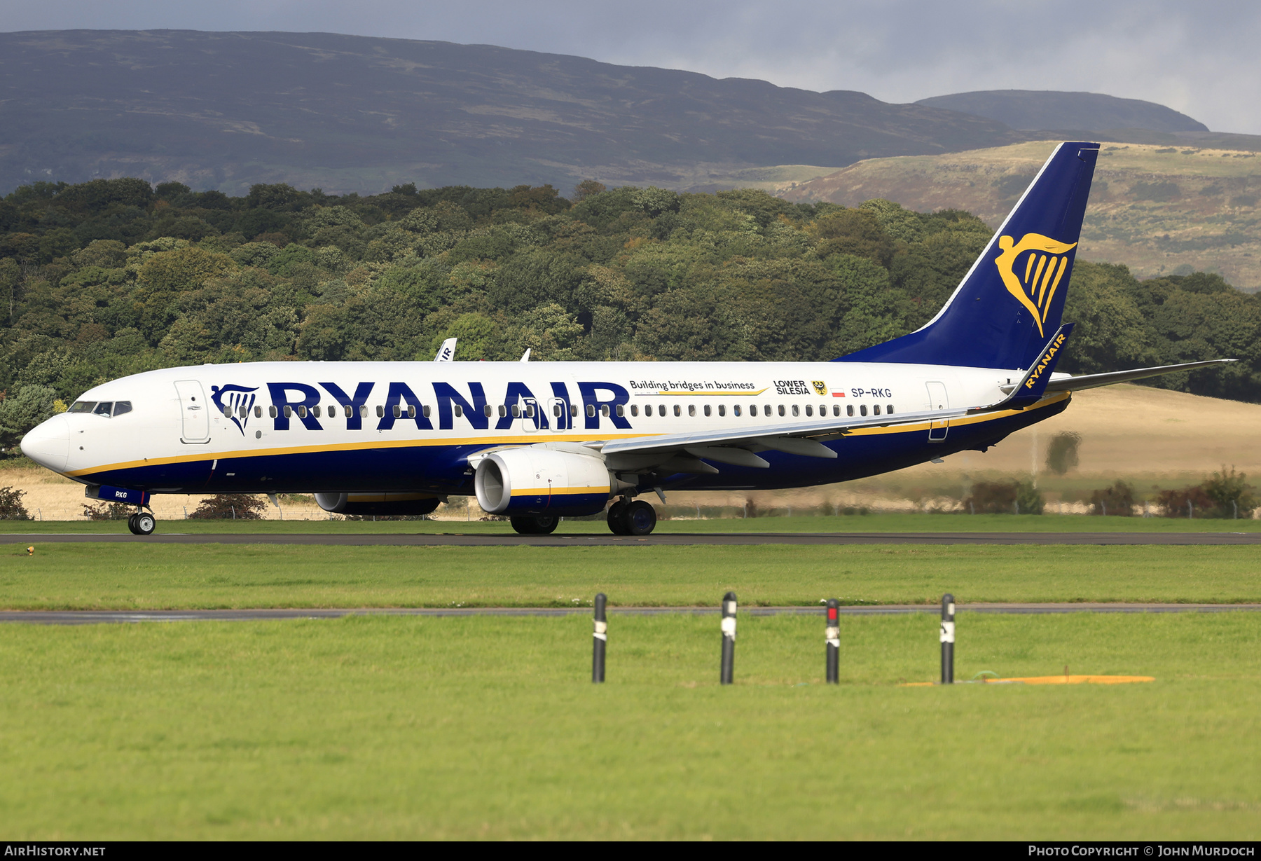 Aircraft Photo of SP-RKG | Boeing 737-800 | Ryanair | AirHistory.net #465845