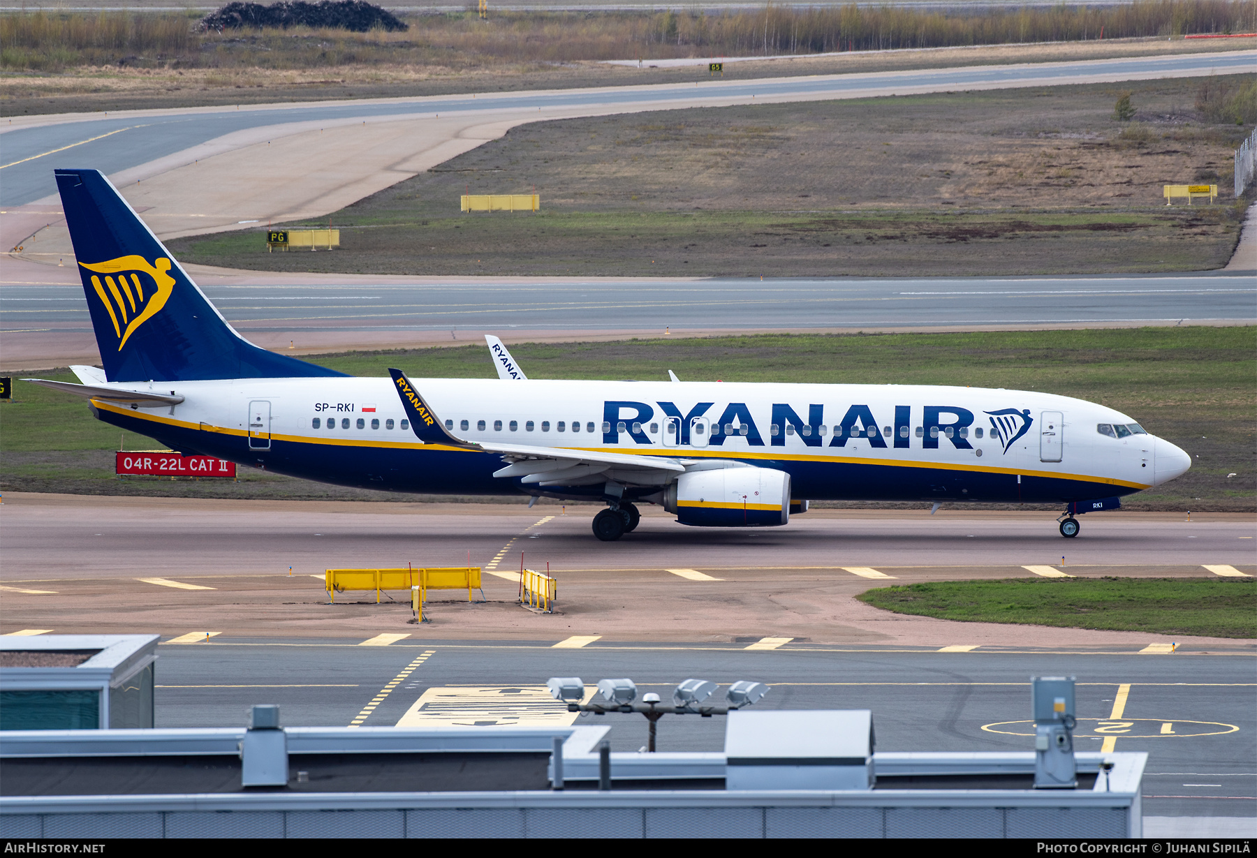 Aircraft Photo of SP-RKI | Boeing 737-800 | Ryanair | AirHistory.net #465849