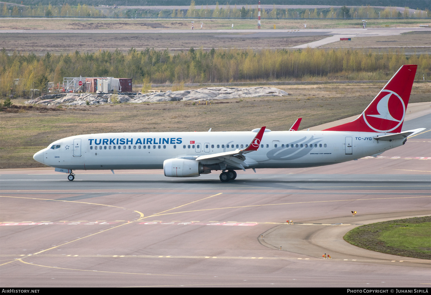 Aircraft Photo of TC-JYG | Boeing 737-9F2/ER | Turkish Airlines | AirHistory.net #465850