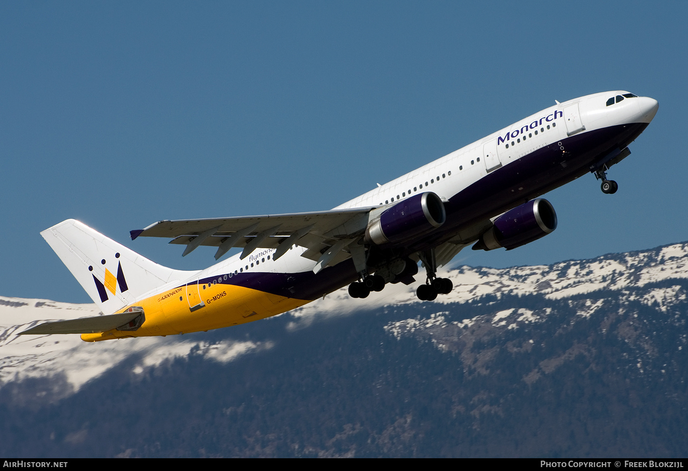 Aircraft Photo of G-MONS | Airbus A300B4-605R | Monarch Airlines | AirHistory.net #465851