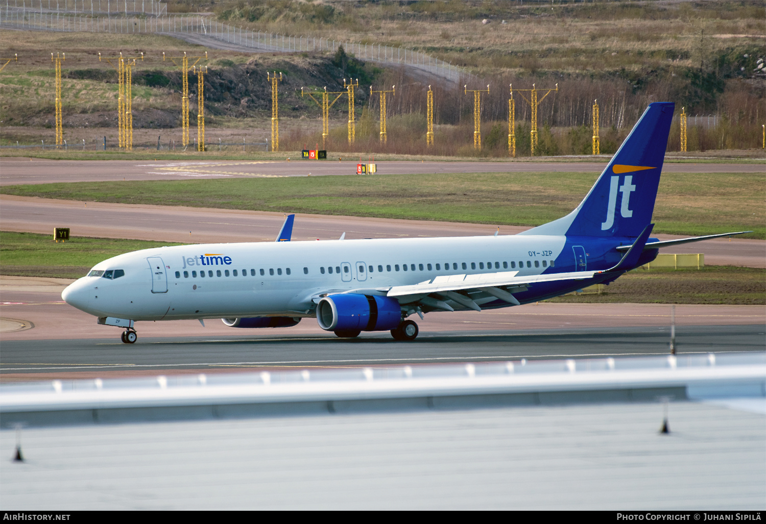 Aircraft Photo of OY-JZP | Boeing 737-8U3 | Jettime | AirHistory.net #465857