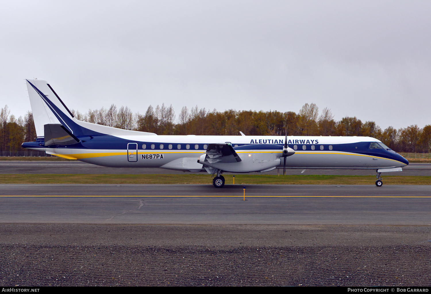 Aircraft Photo of N687PA | Saab 2000 | Aleutian Airways | AirHistory.net #465868