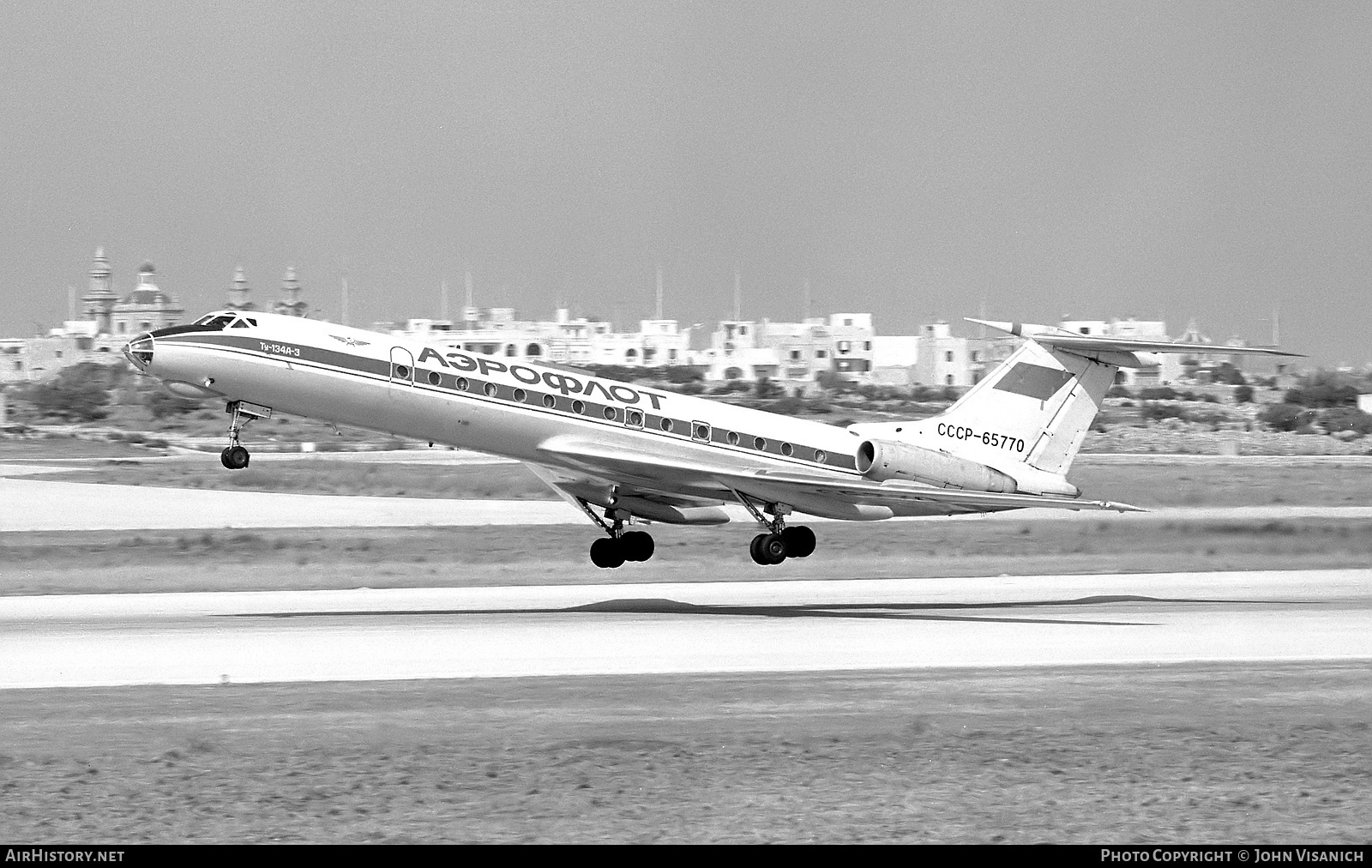 Aircraft Photo of CCCP-65770 | Tupolev Tu-134A | Aeroflot | AirHistory.net #465871