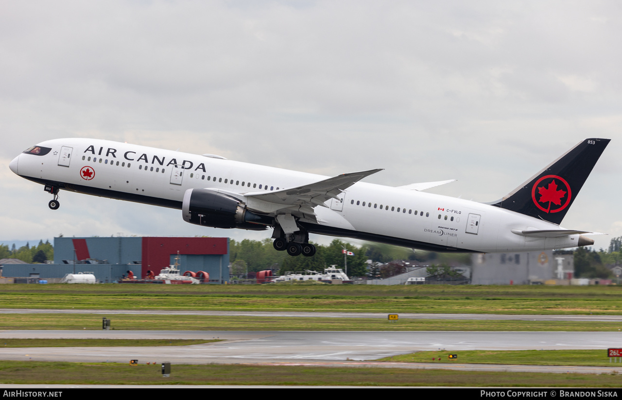 Aircraft Photo of C-FVLQ | Boeing 787-9 Dreamliner | Air Canada | AirHistory.net #465874