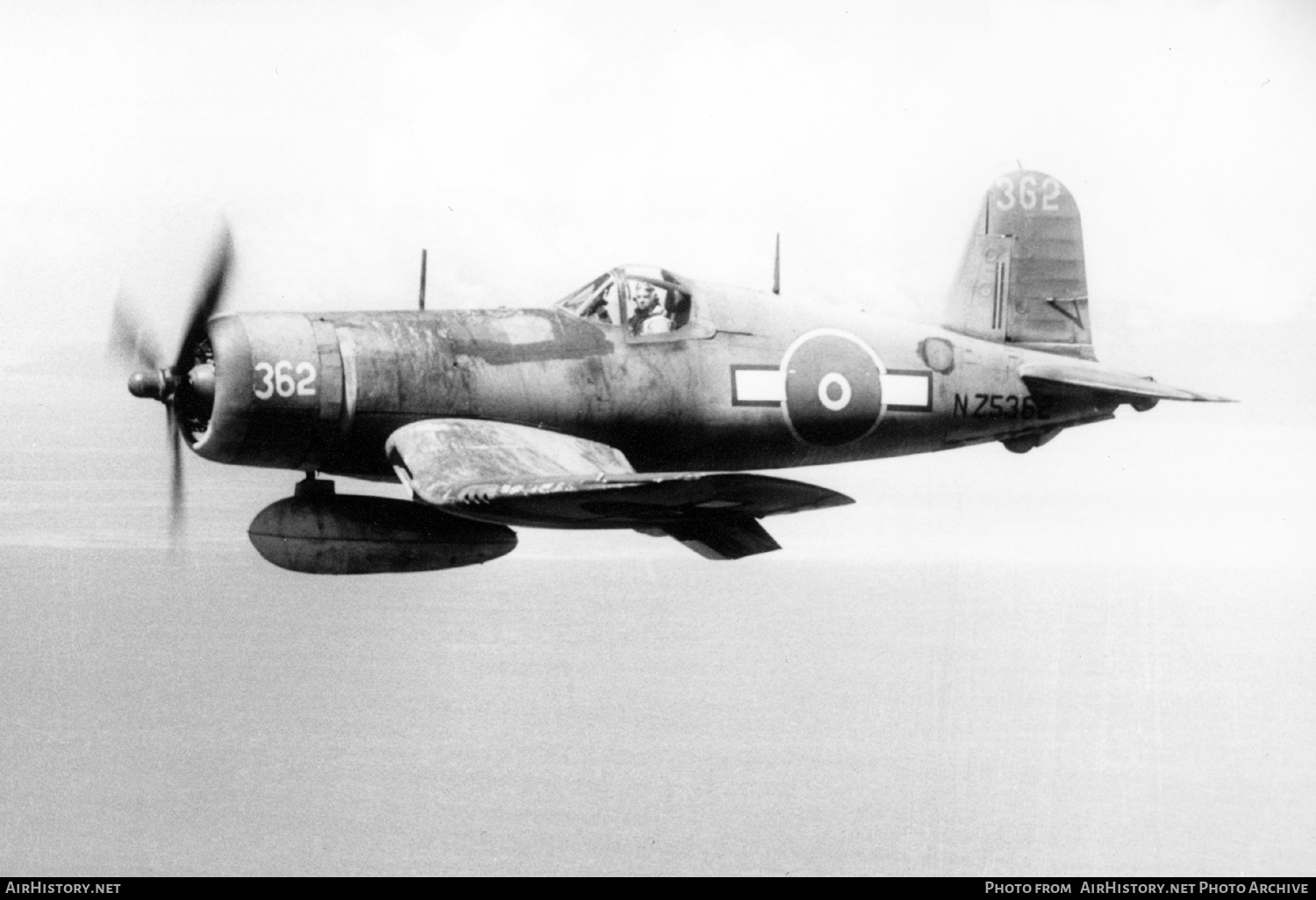 Aircraft Photo of NZ5362 | Vought F4U-1 Corsair | New Zealand - Air Force | AirHistory.net #465875