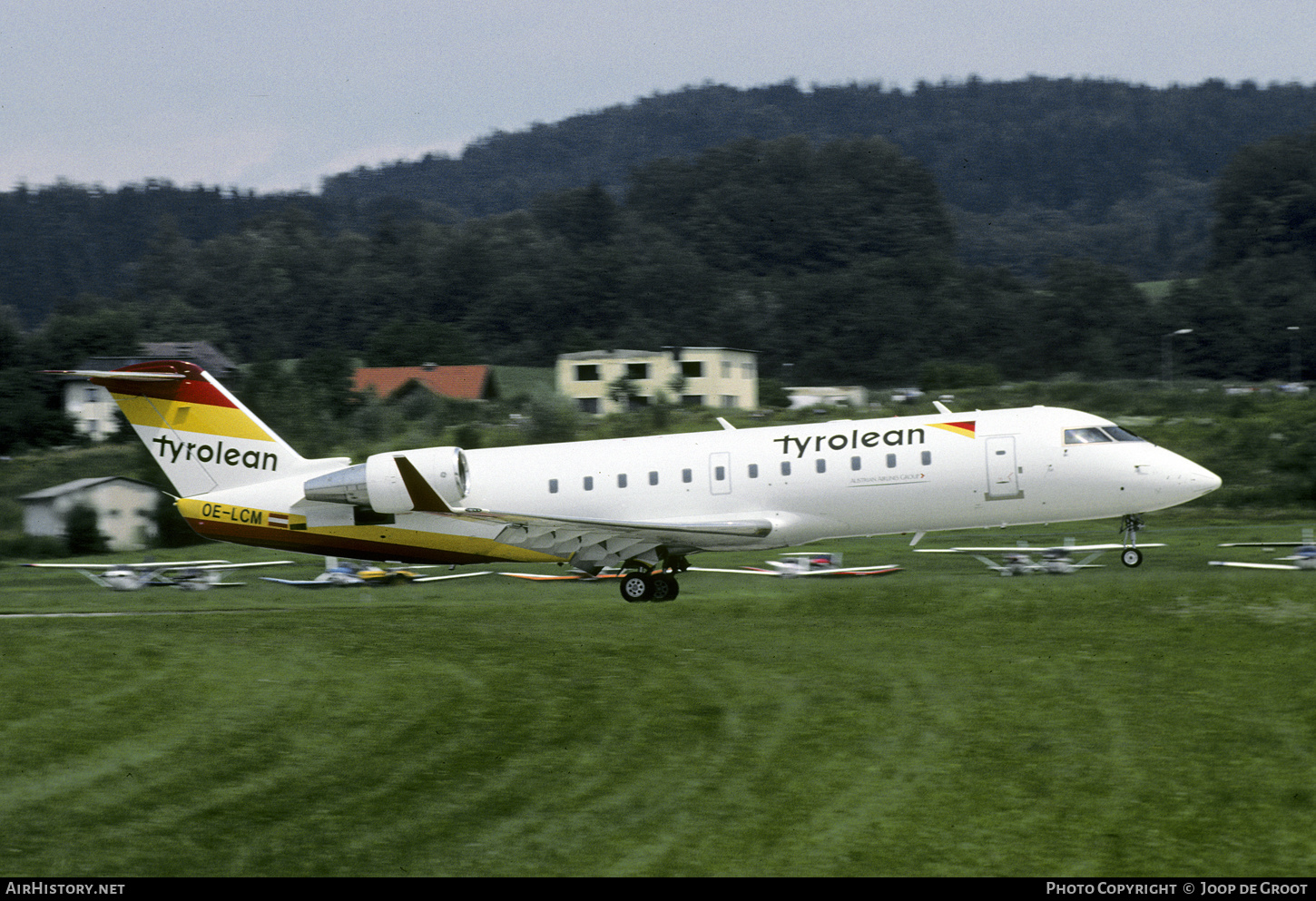 Aircraft Photo of OE-LCM | Bombardier CRJ-200LR (CL-600-2B19) | Tyrolean Airways | AirHistory.net #465893