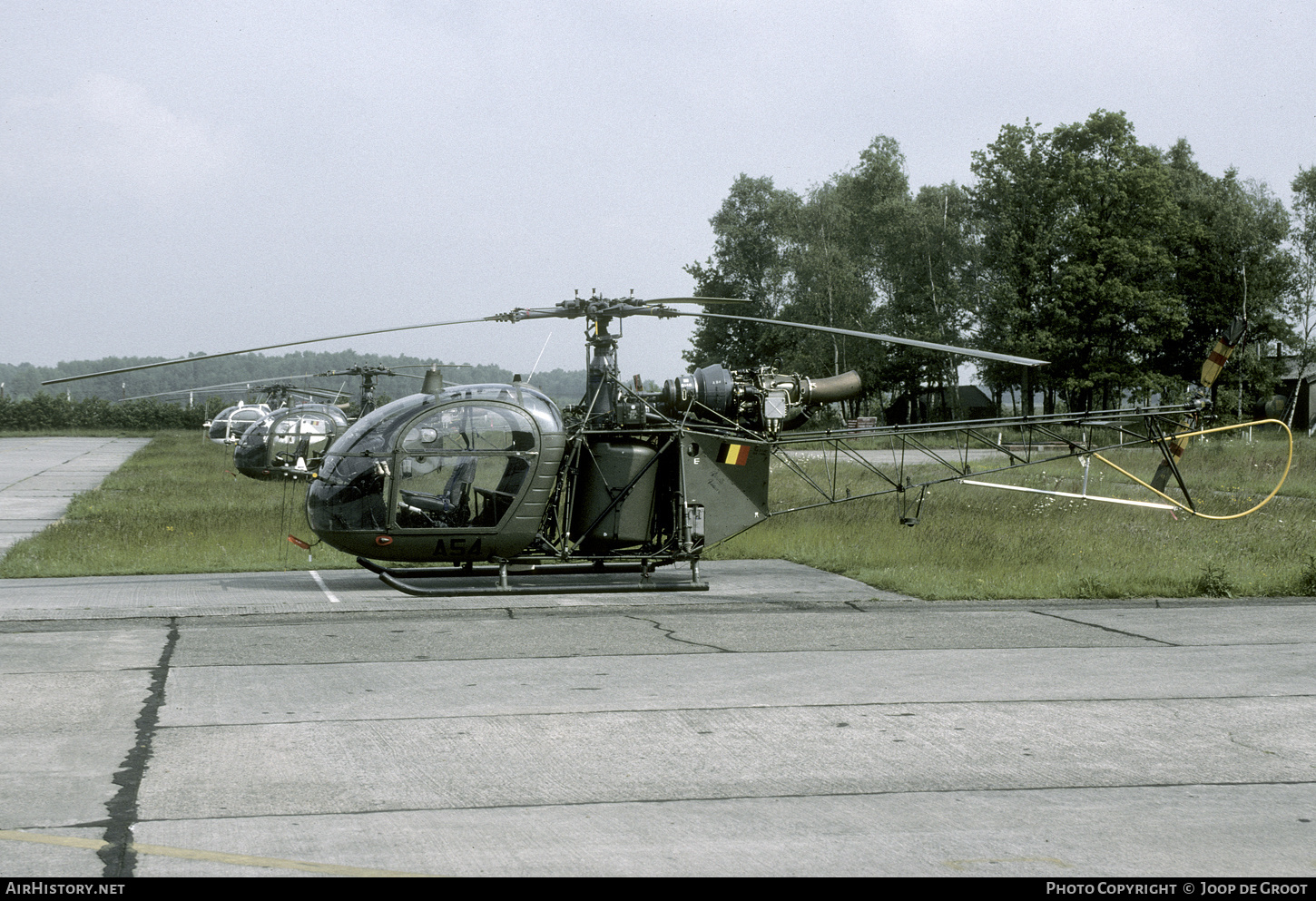 Aircraft Photo of A54 | Sud SA-318C Alouette II Astazou | Belgium - Army | AirHistory.net #465907
