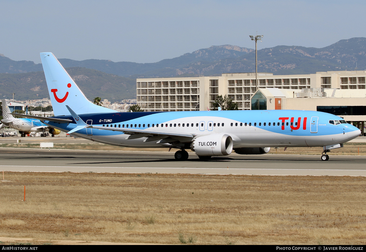 Aircraft Photo of G-TUMD | Boeing 737-8 Max 8 | TUI | AirHistory.net #465925