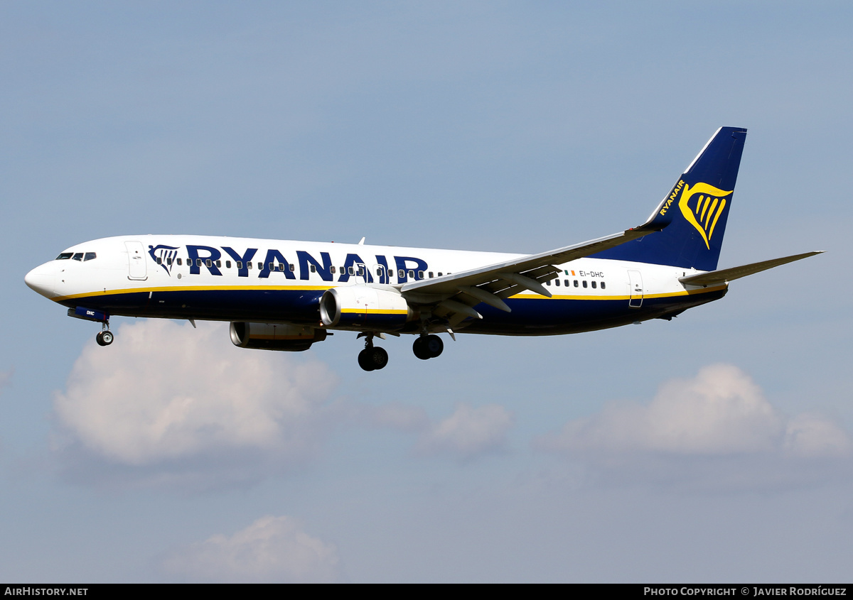 Aircraft Photo of EI-DHC | Boeing 737-8AS | Ryanair | AirHistory.net #465954